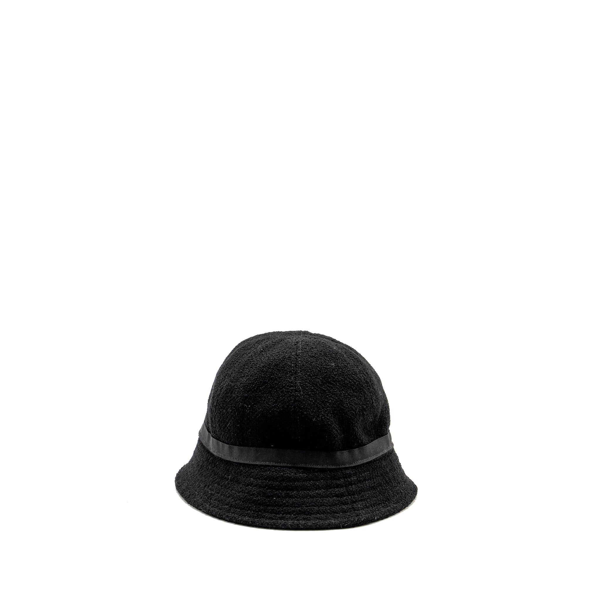 Chanel Size 57 Bucket Hat Wool Black - Image 2