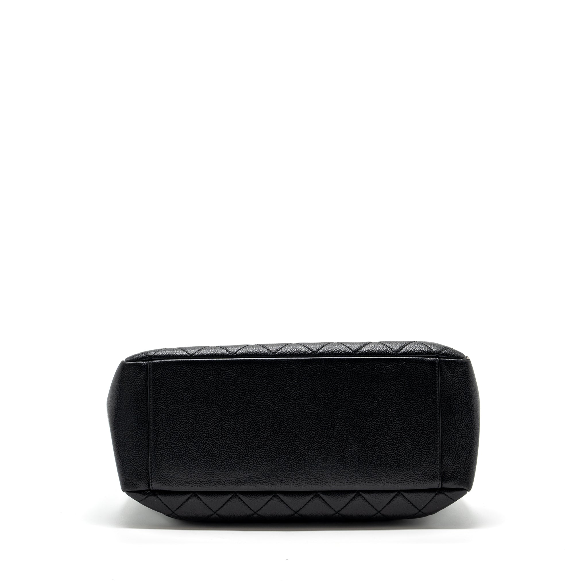 Chanel grand shopping tote bag caviar Black GHW - Image 5