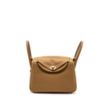 Hermes Lindy 26 Clemence Biscuit GHW Stamp B