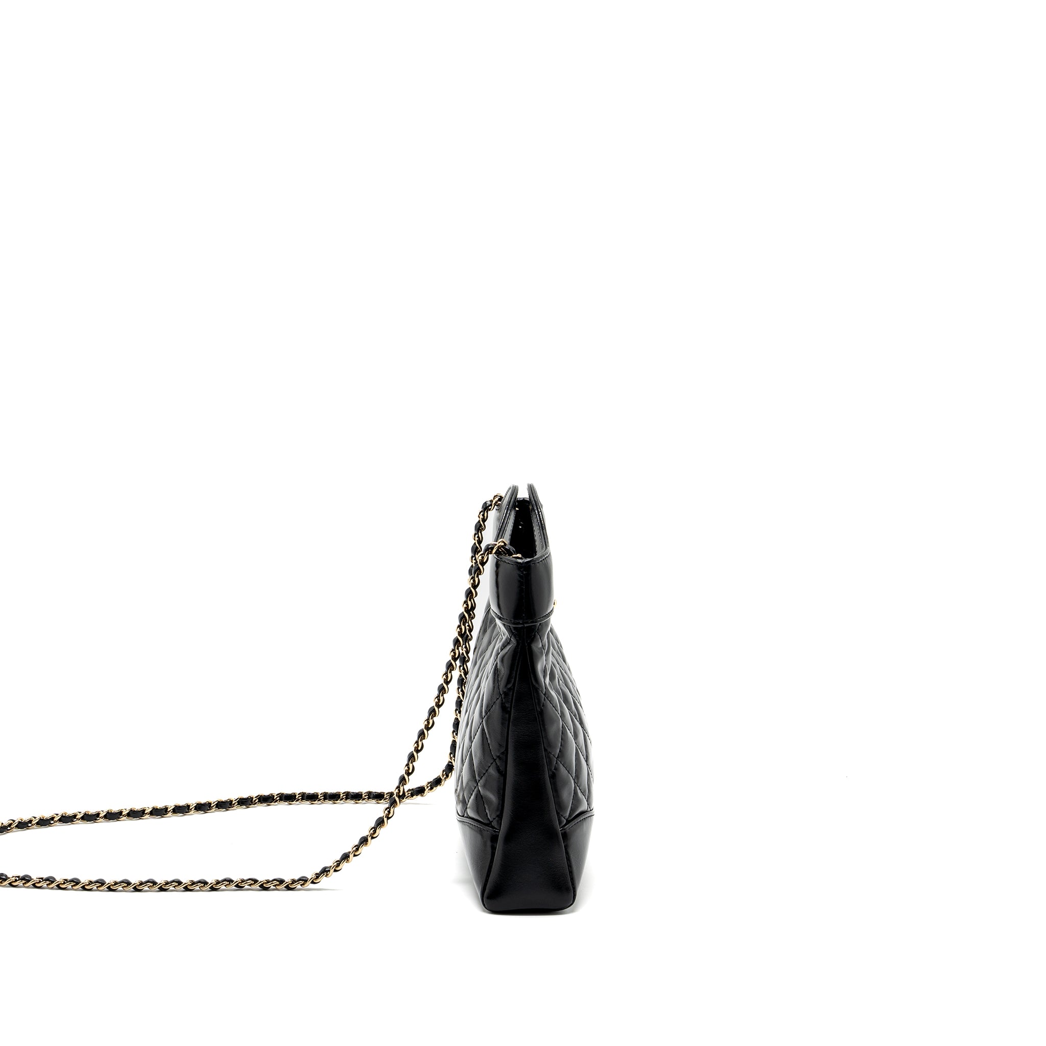 Chanel 24C mini 31 bag shiny calfskin black LGHW (microchip) - Image 3