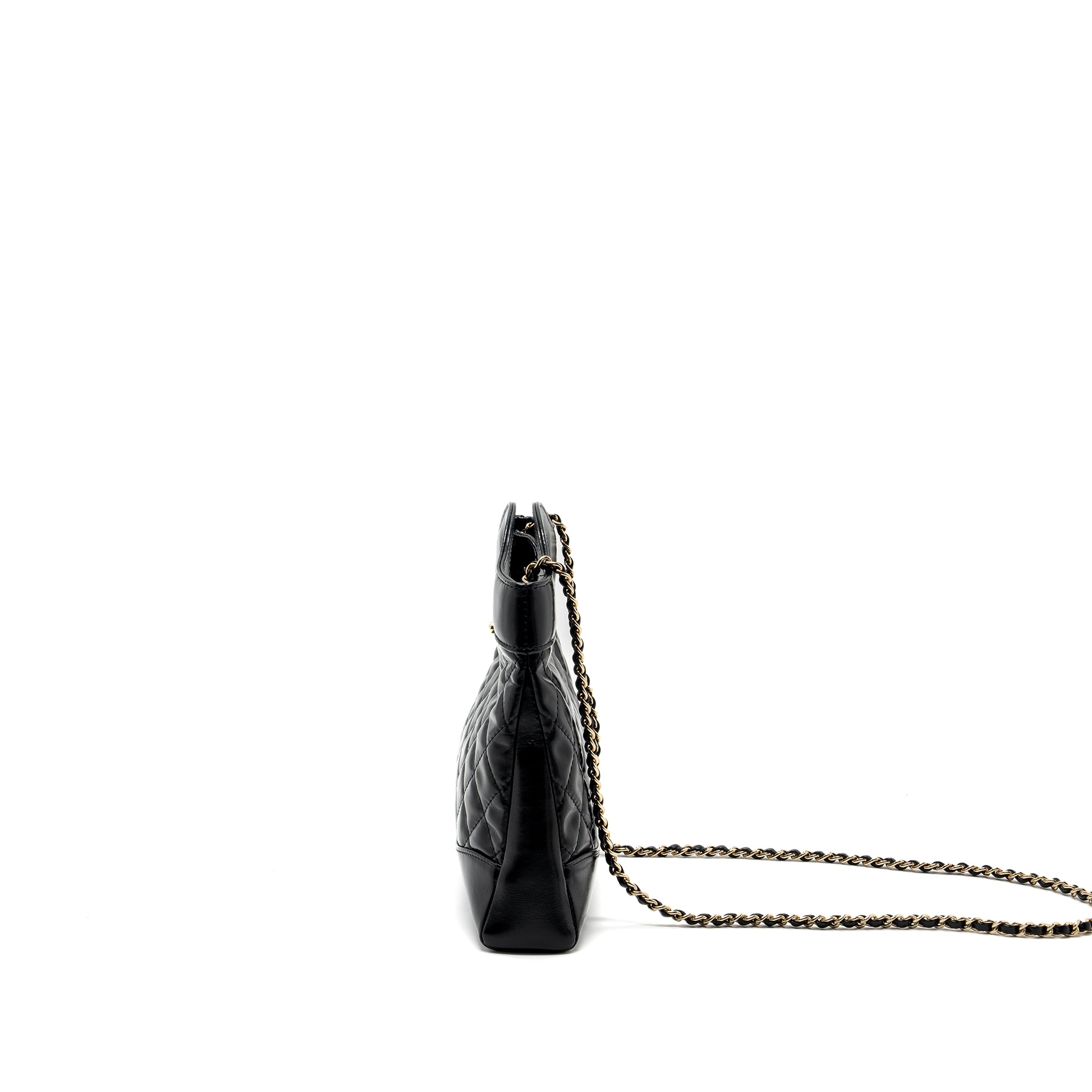 Chanel 24C mini 31 bag shiny calfskin black LGHW (microchip) - Image 4
