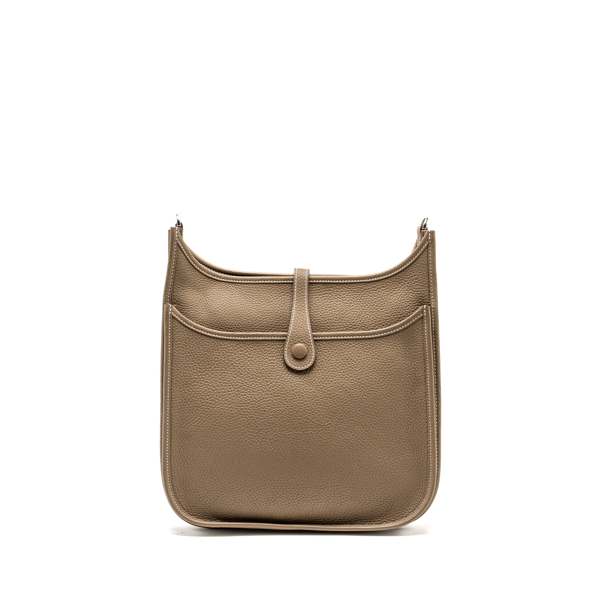 Hermes Evelyne 29 Clemence Etoupe SHW Stamp Z - Image 2