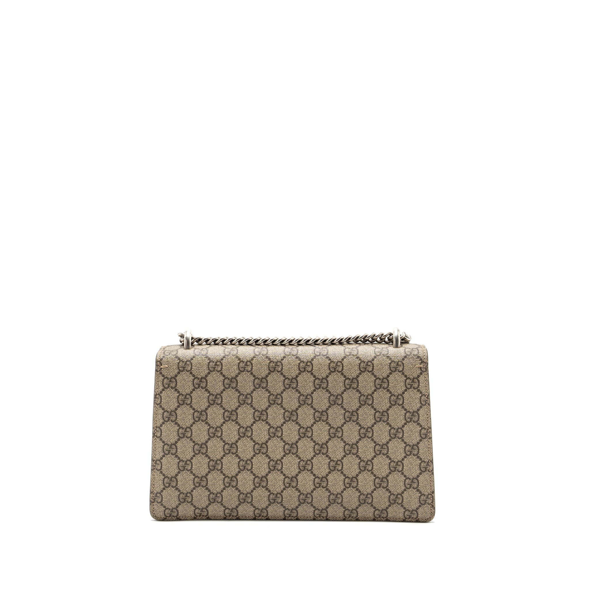 Gucci small Dionysus GG shoulder bag GG supreme canvas/ red SHW - Image 2