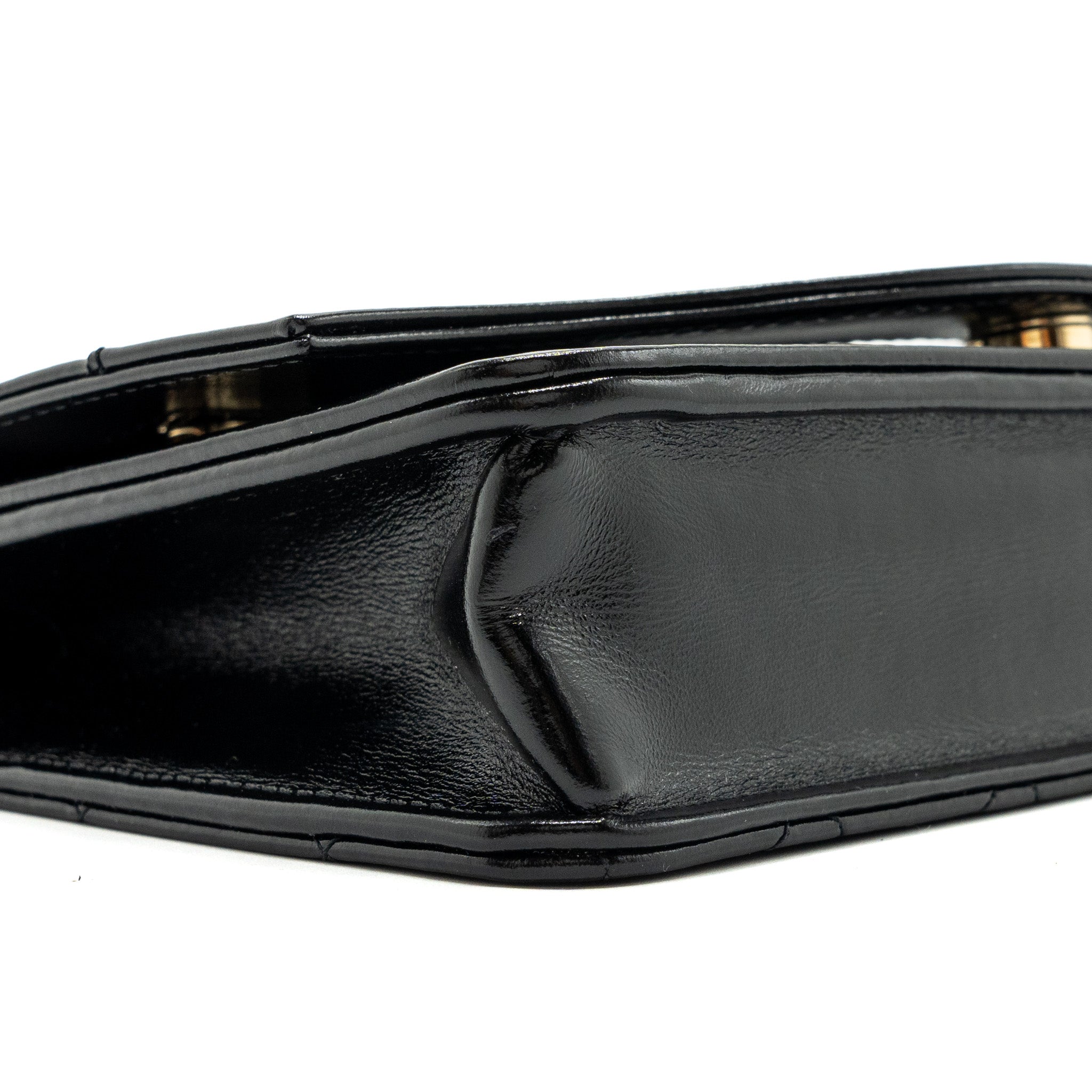 Chanel 24C 31 wallet on chain shiny calfskin black LGHW (Microchip) - Image 7