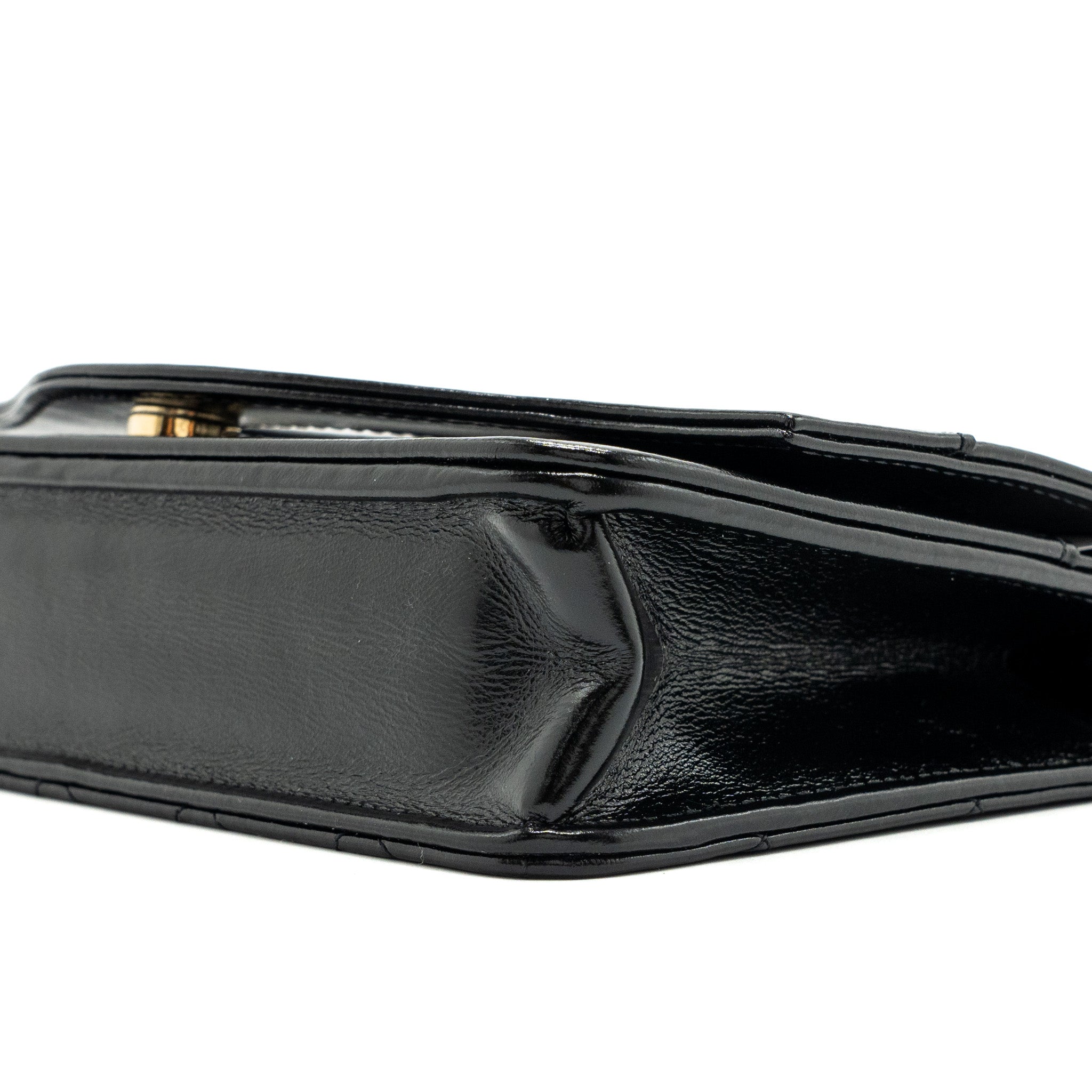 Chanel 24C 31 wallet on chain shiny calfskin black LGHW (Microchip) - Image 8