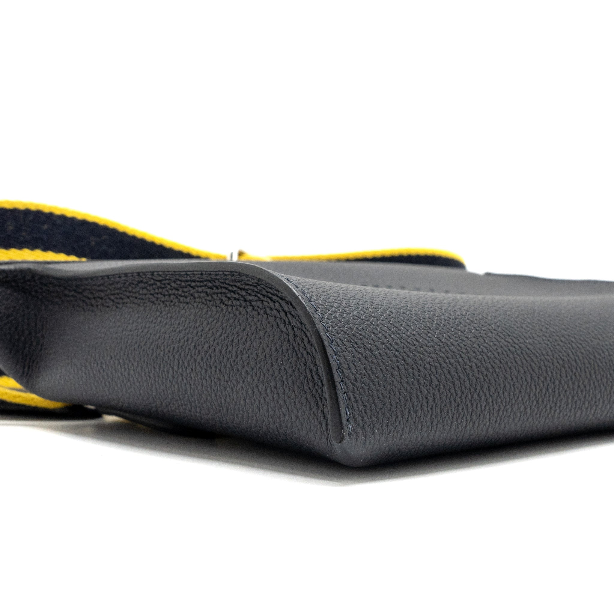 Hermes Videpoches togo black with multicolour strap SHW stamp U - Image 6