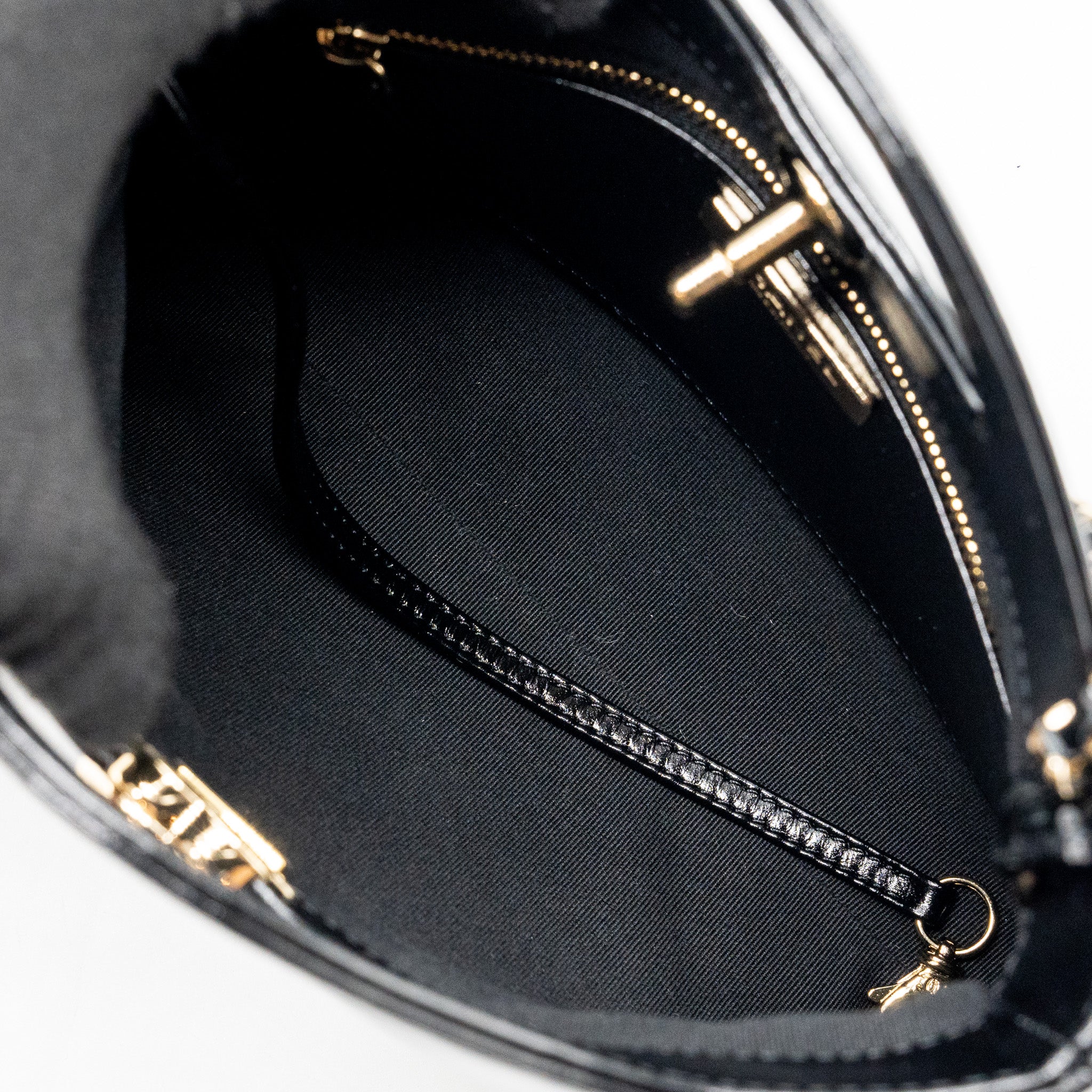 Chanel 24C mini 31 bag shiny calfskin black LGHW (microchip) - Image 11