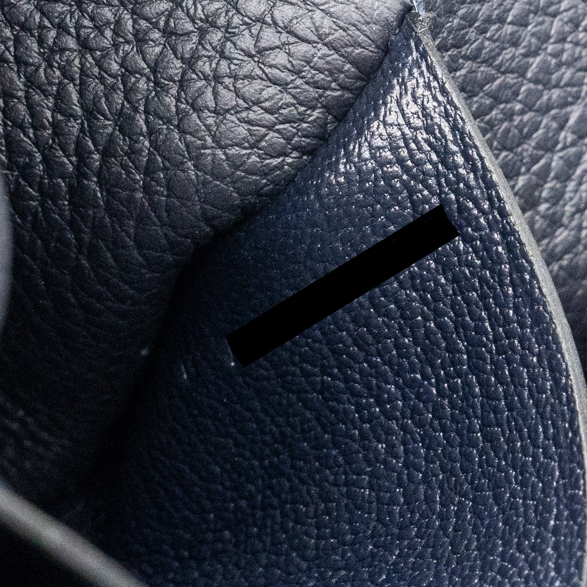 Hermes Videpoches togo black with multicolour strap SHW stamp U - Image 14