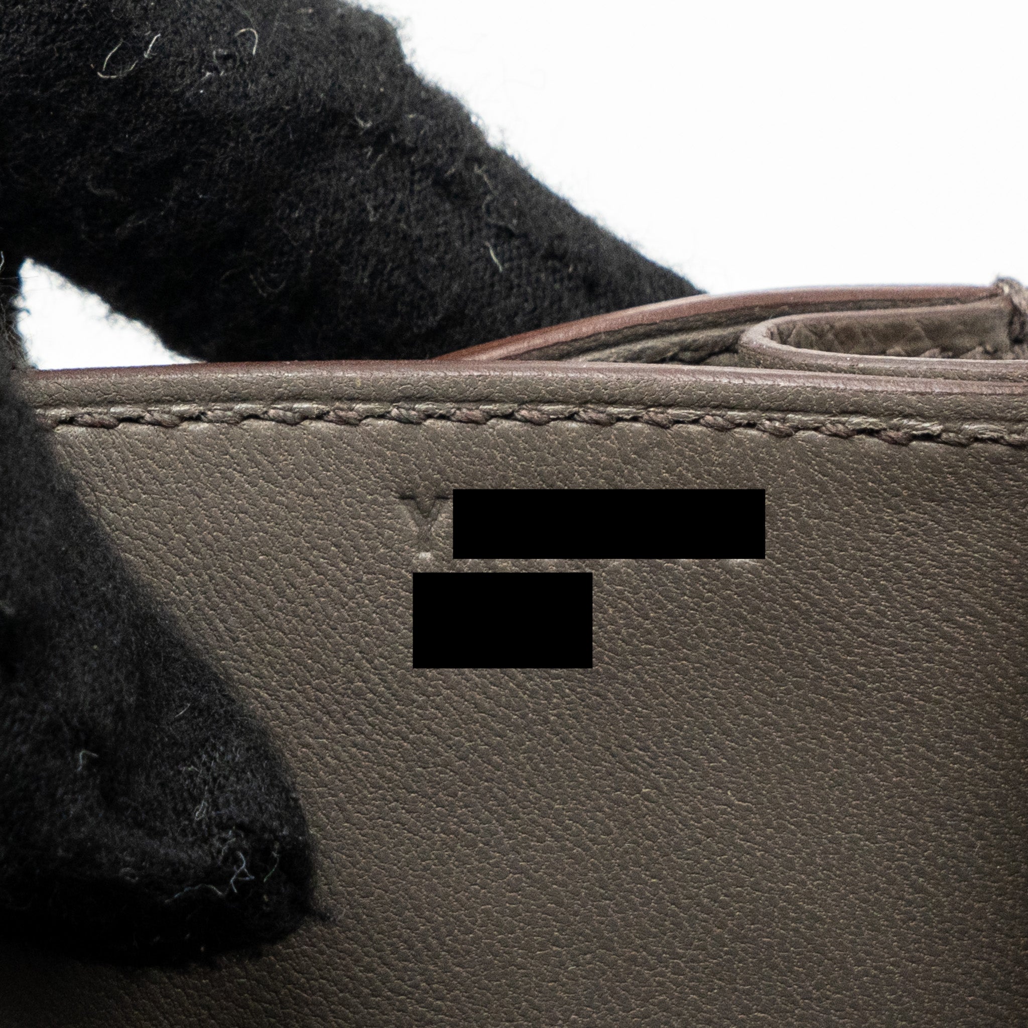 Hermes mini constance epsom gris etain RGHW stamp Y - Image 15