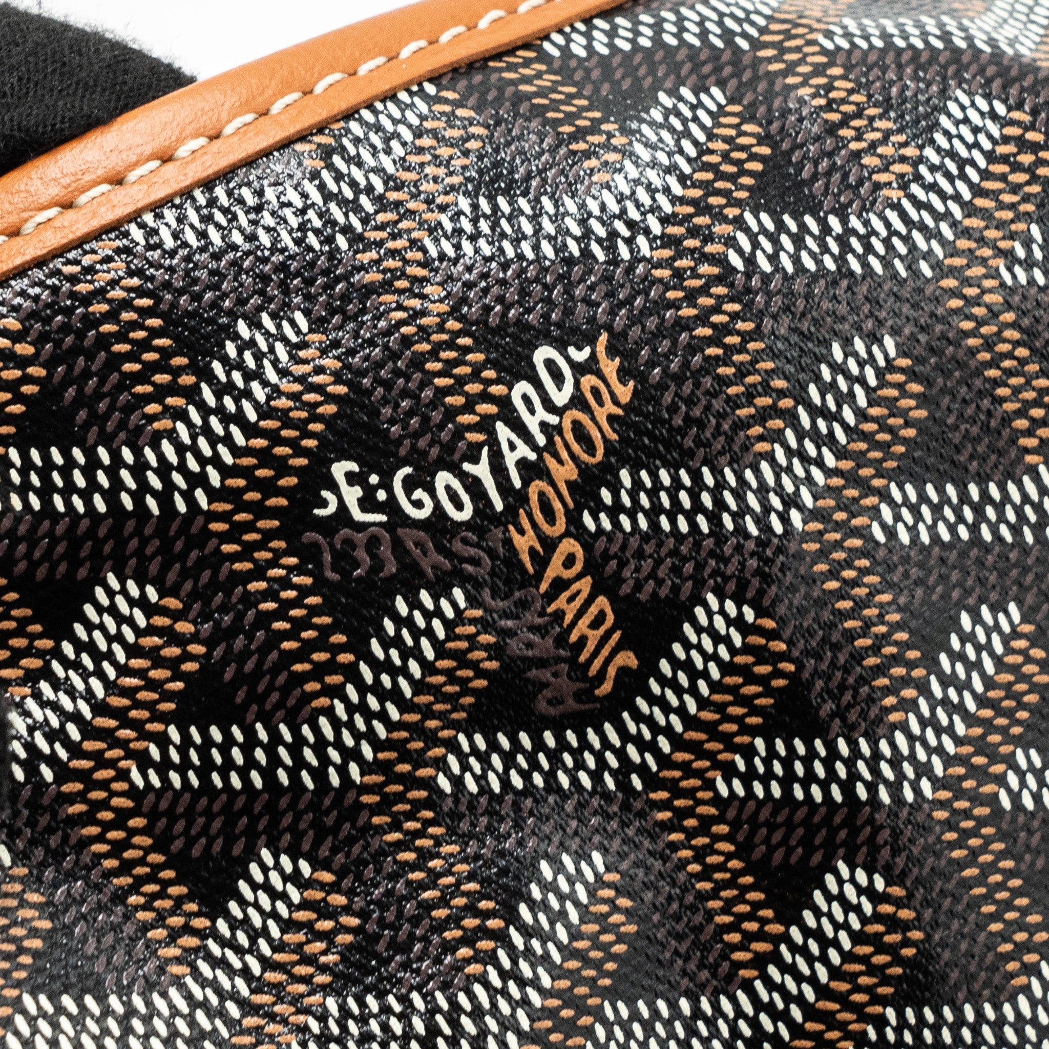 Goyard Boheme hobo bag canvas / calfskin brown with necessaries bag organizer SHW - Image 8