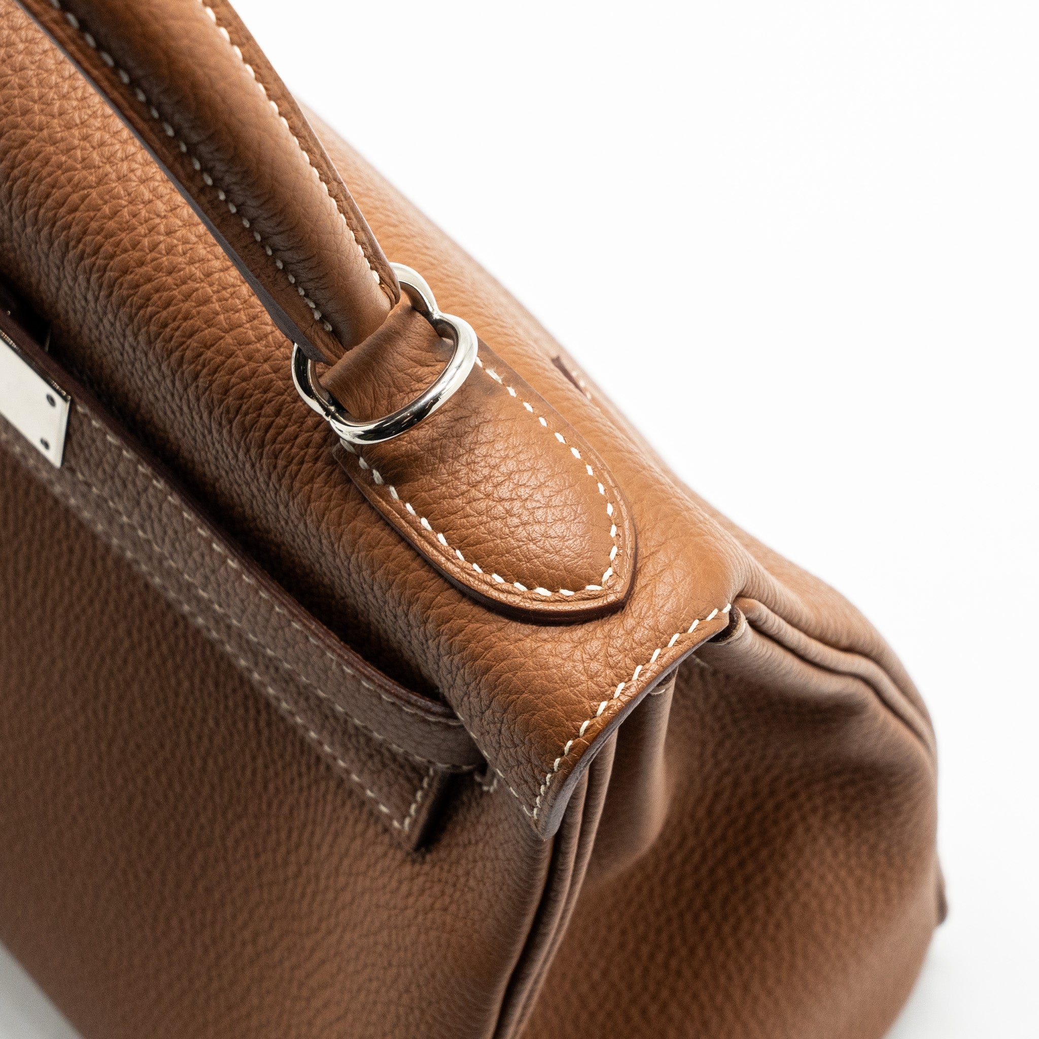 Hermes kelly 28 togo gold SHW stamp X - Image 10