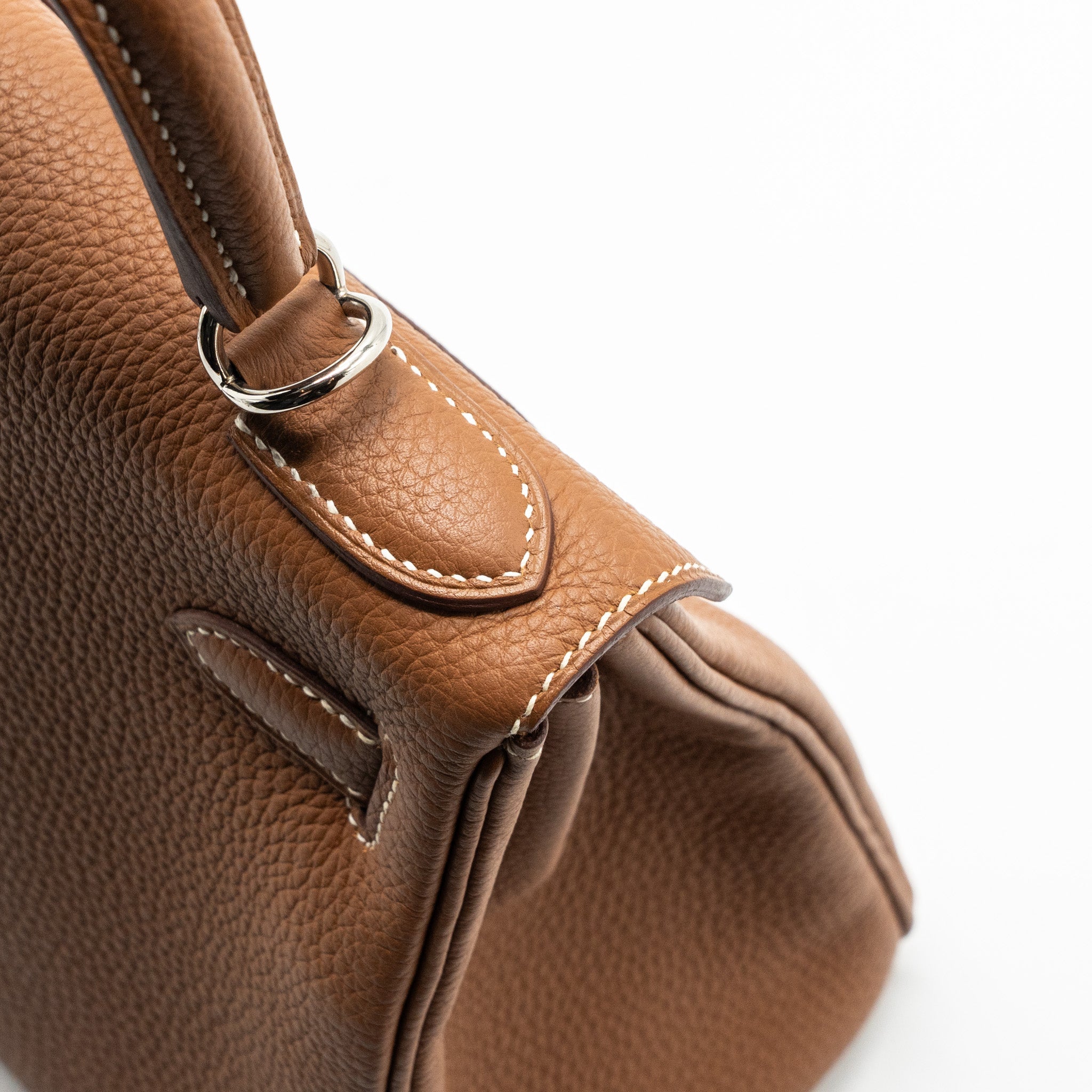 Hermes kelly 28 togo gold SHW stamp X - Image 11