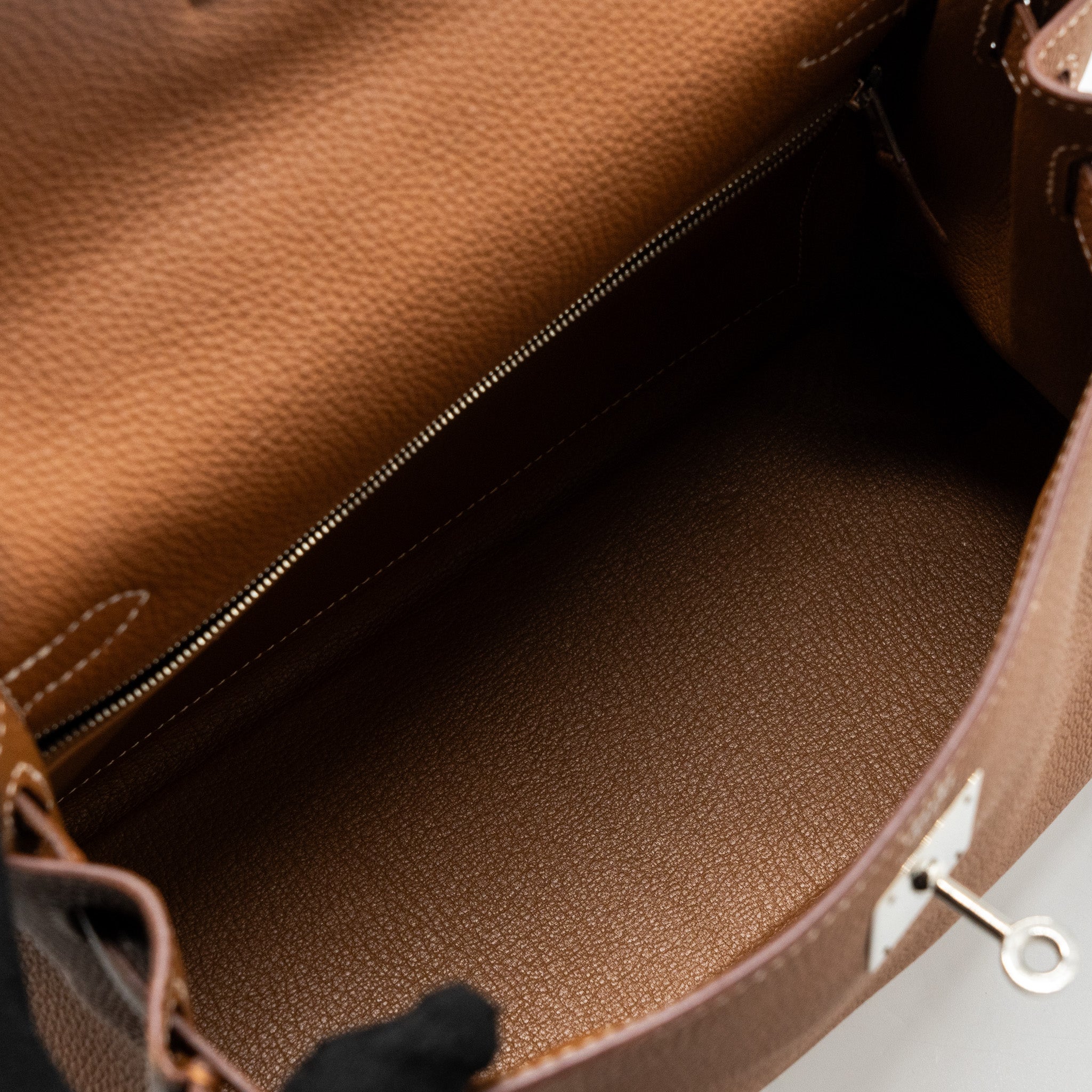 Hermes kelly 28 togo gold SHW stamp X - Image 15
