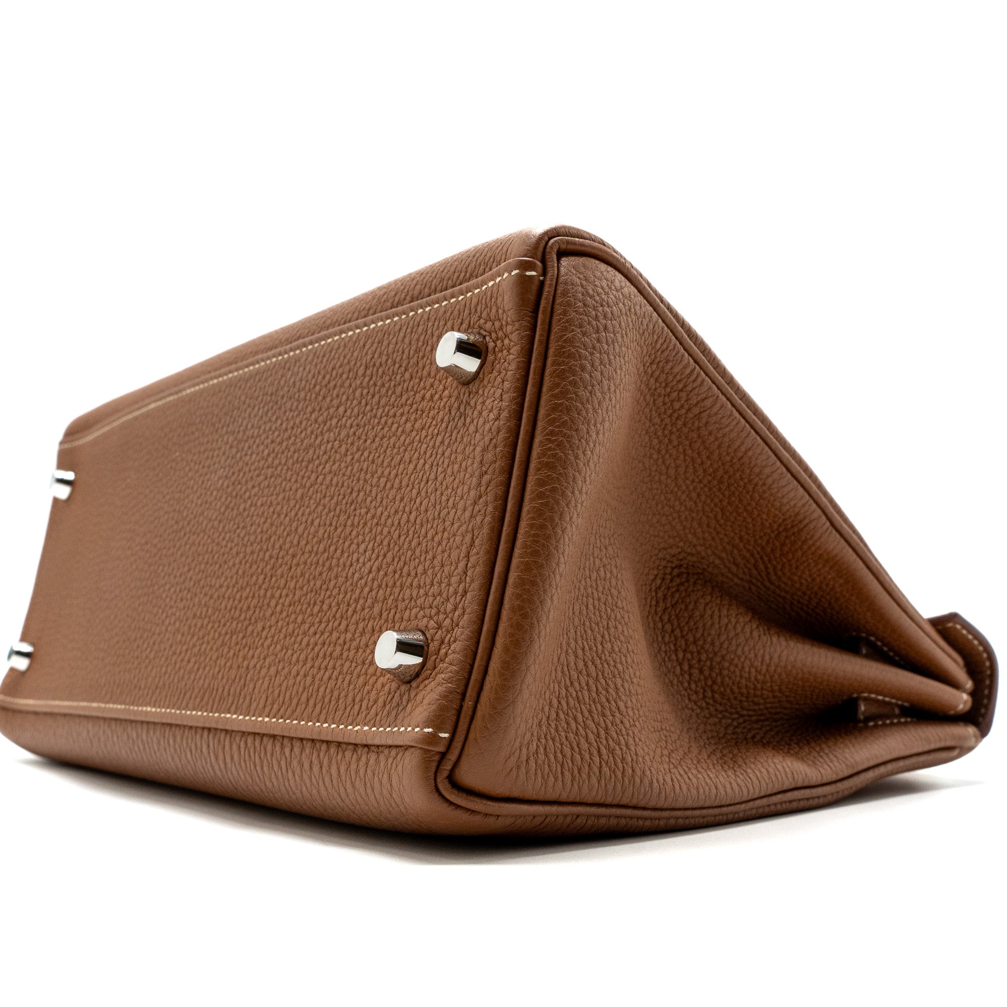 Hermes kelly 28 togo gold SHW stamp X - Image 8