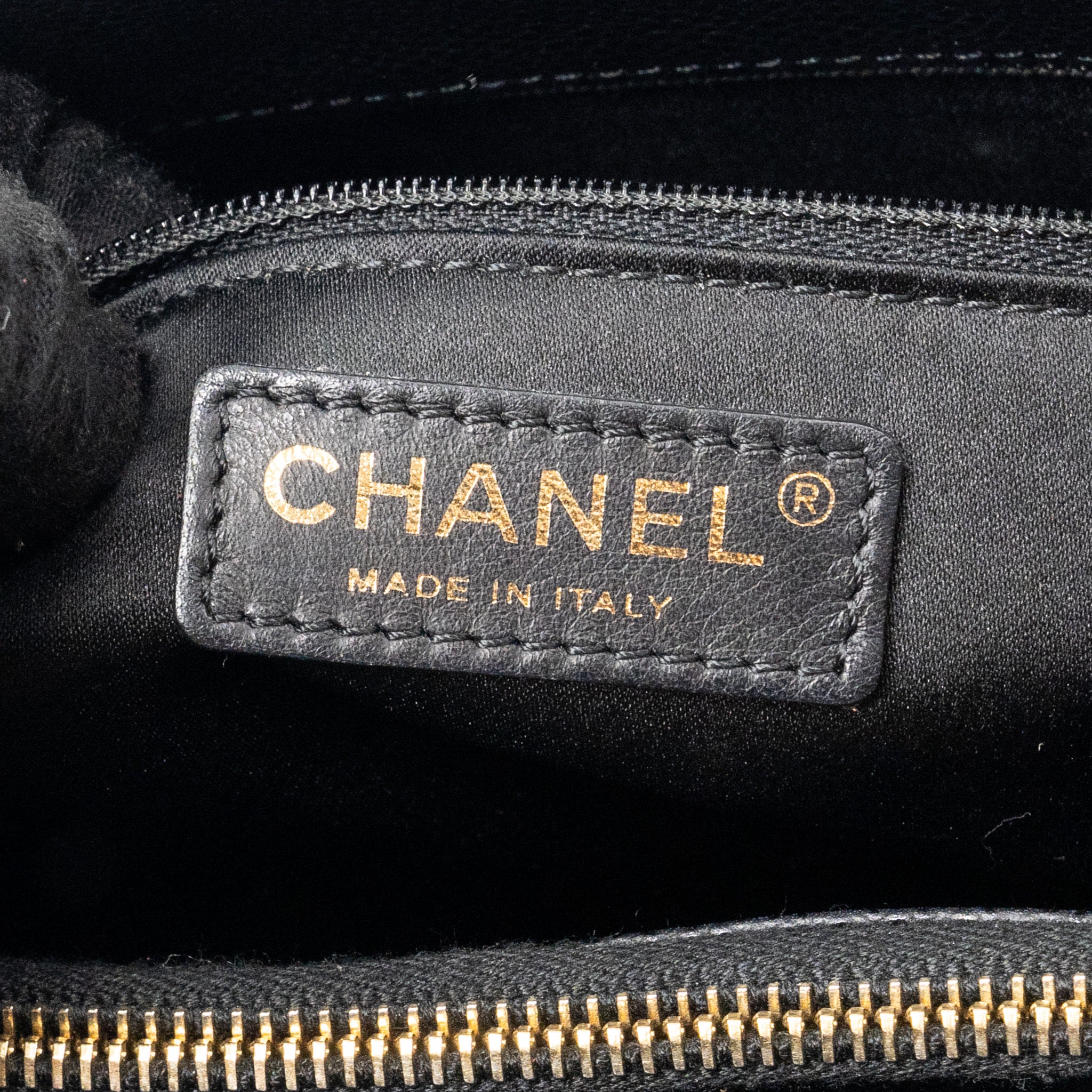 Chanel grand shopping tote bag caviar Black GHW - Image 12
