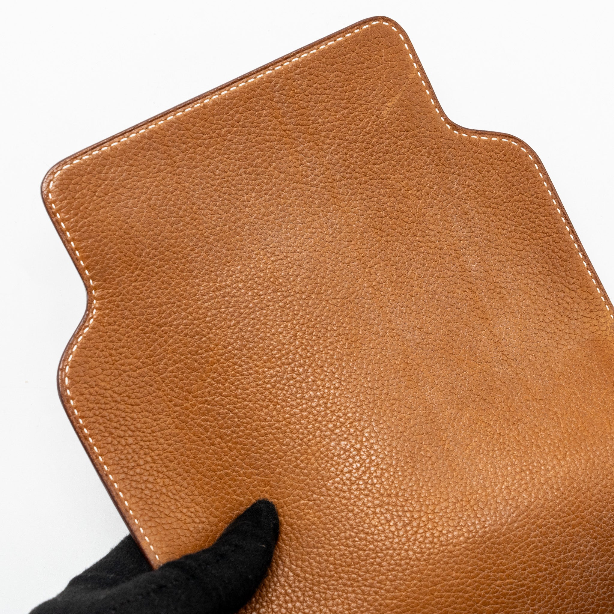 Hermes mini Roulis Barenia Faubourg 34 Fauve LGHW stamp D - Image 12