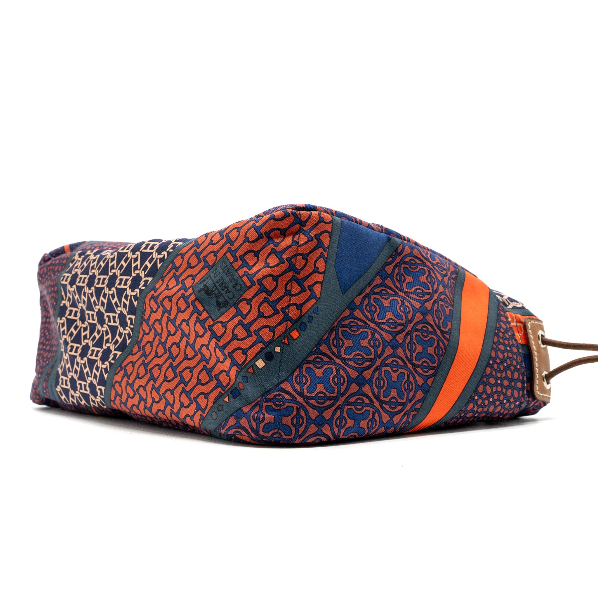 Hermes Fourbi 25 Pouch canvas / Leather Multicolour SHW Stamp Square R - Image 7