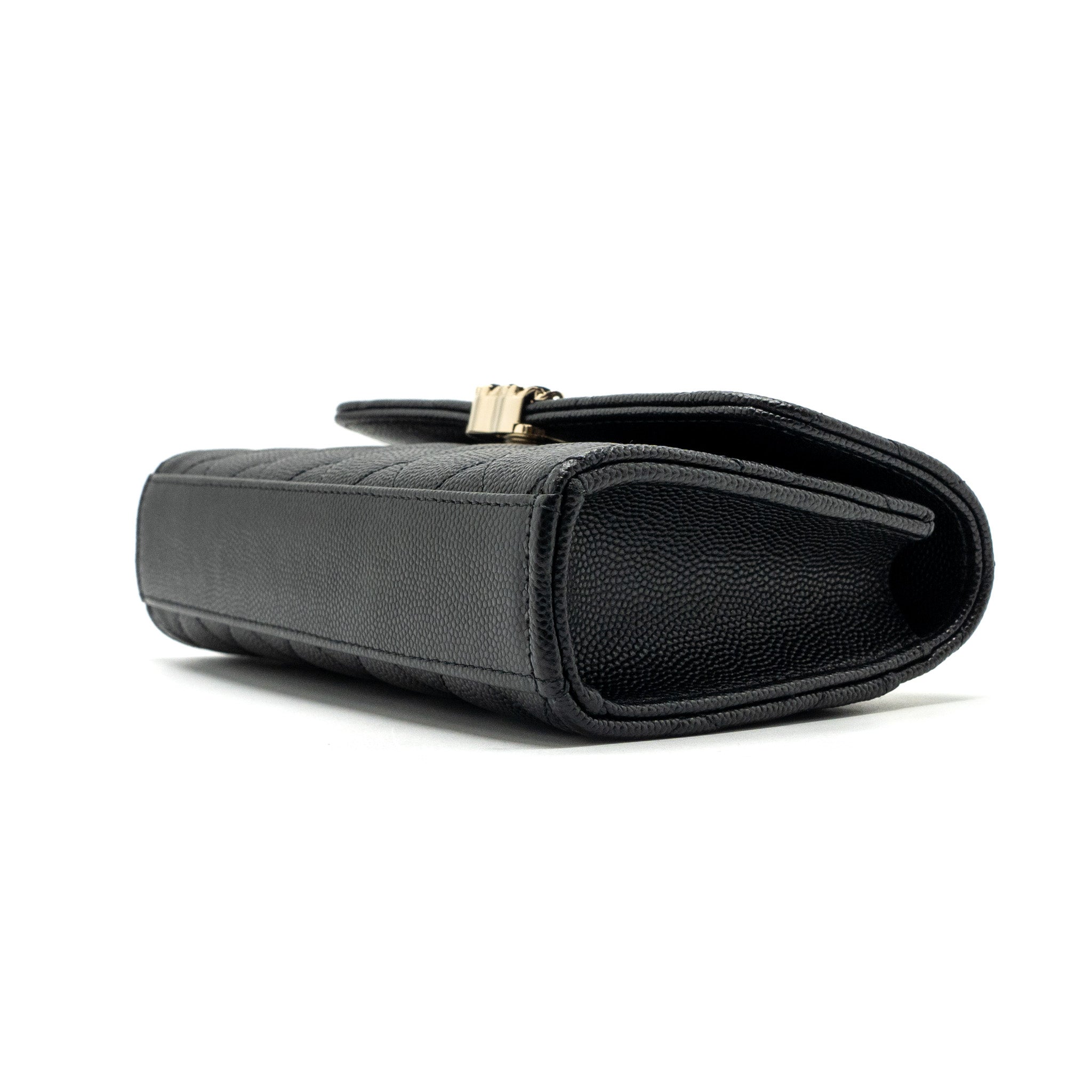 Chanel 23P Top Handle Mini Flap Bag Caviar Black LGHW (Microchip) - Image 8