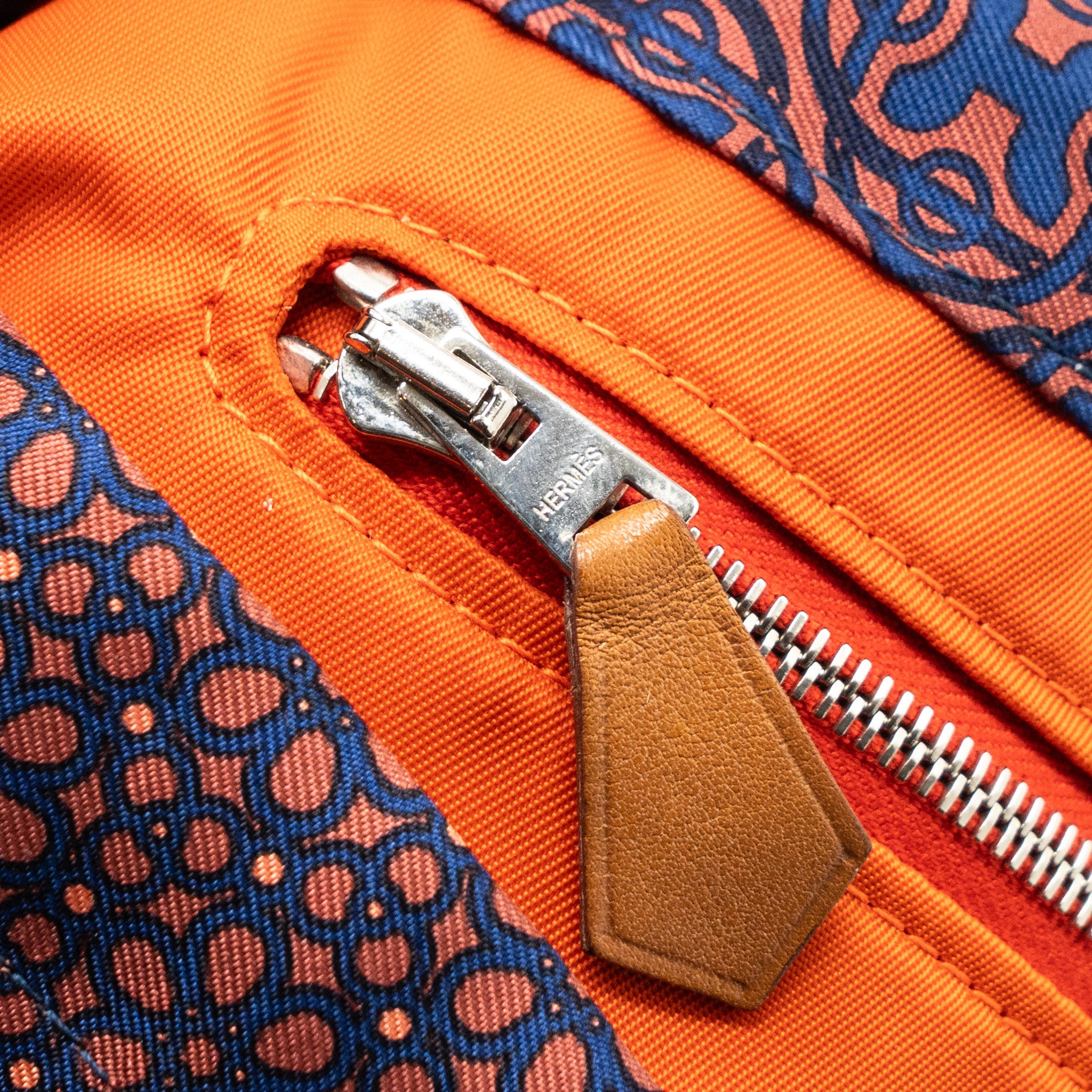Hermes Fourbi 25 Pouch canvas / Leather Multicolour SHW Stamp Square R - Image 10