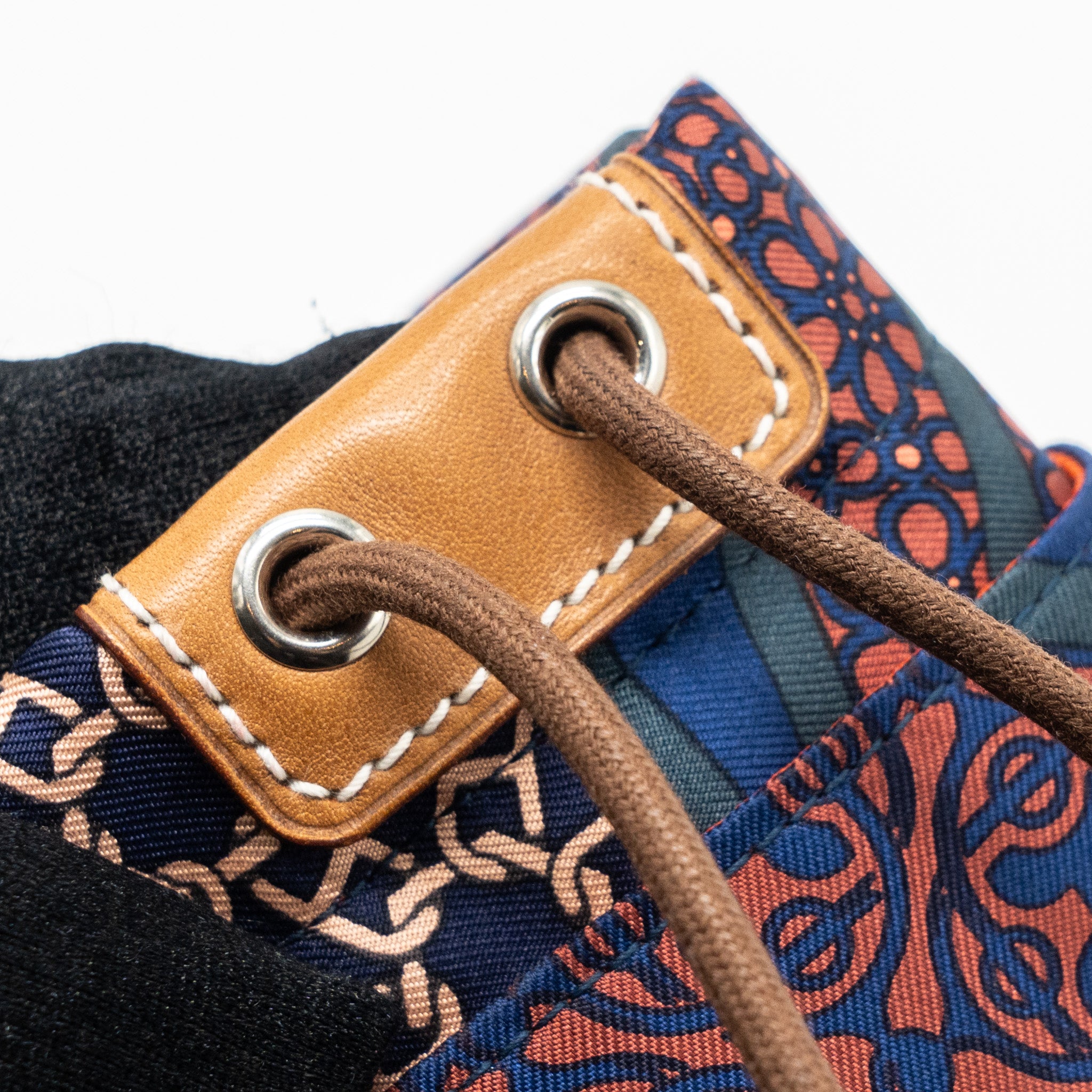 Hermes Fourbi 25 Pouch canvas / Leather Multicolour SHW Stamp Square R - Image 12