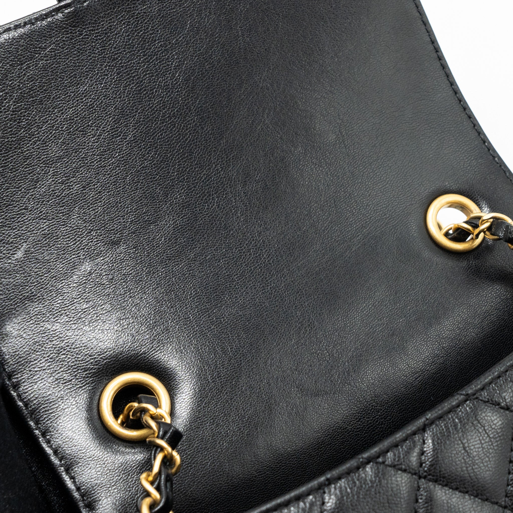 Chanel 22K retro new square large flap bag goatskin black GHW (microchip) - Image 11
