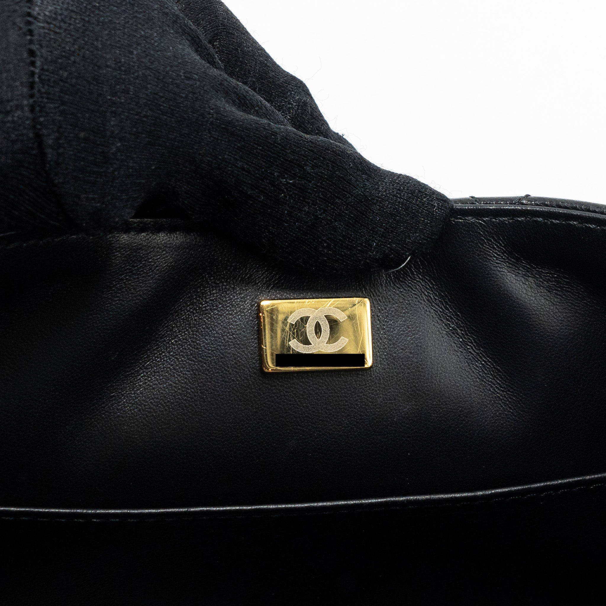 Chanel 22K retro new square large flap bag goatskin black GHW (microchip) - Image 16