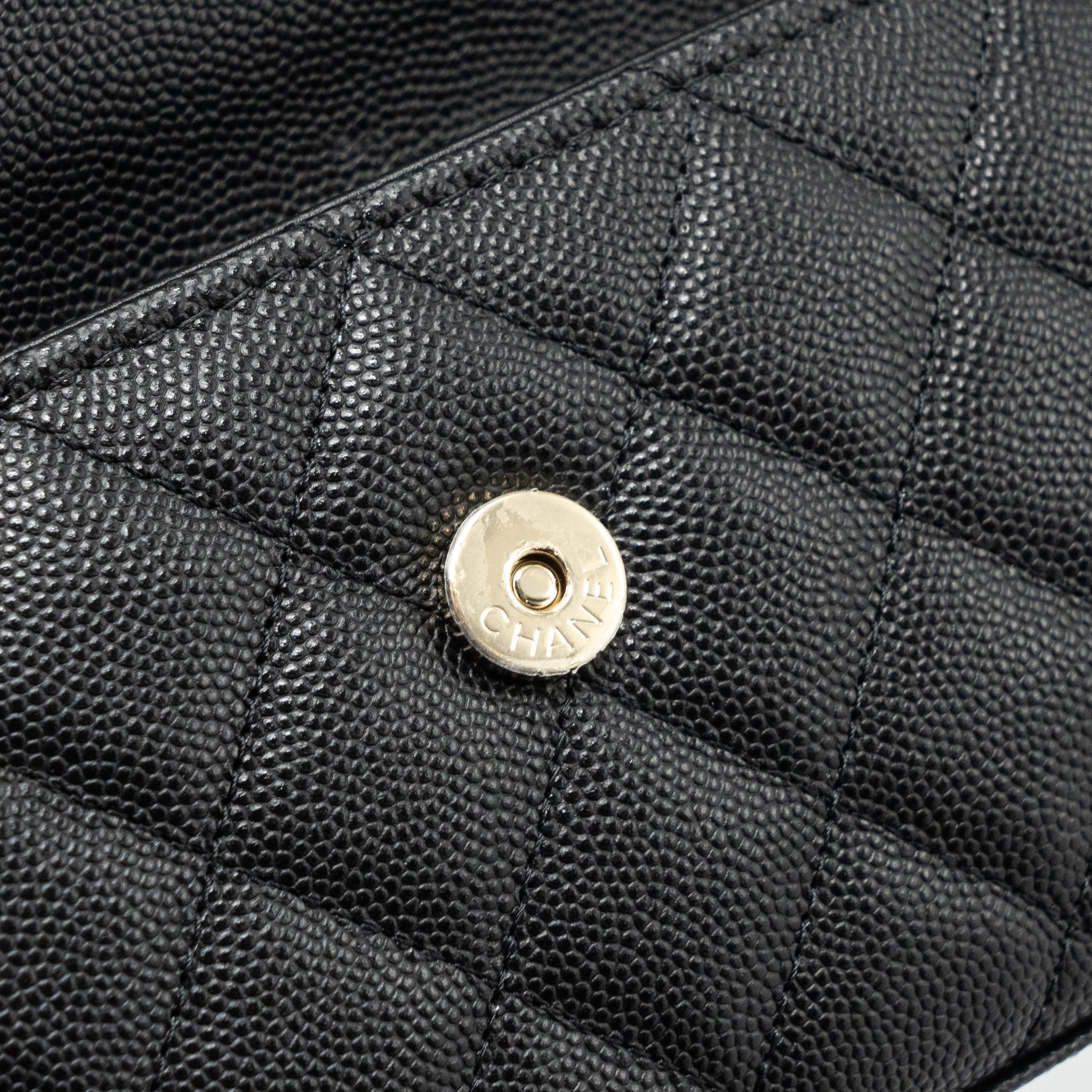 Chanel 23P Top Handle Mini Flap Bag Caviar Black LGHW (Microchip) - Image 13