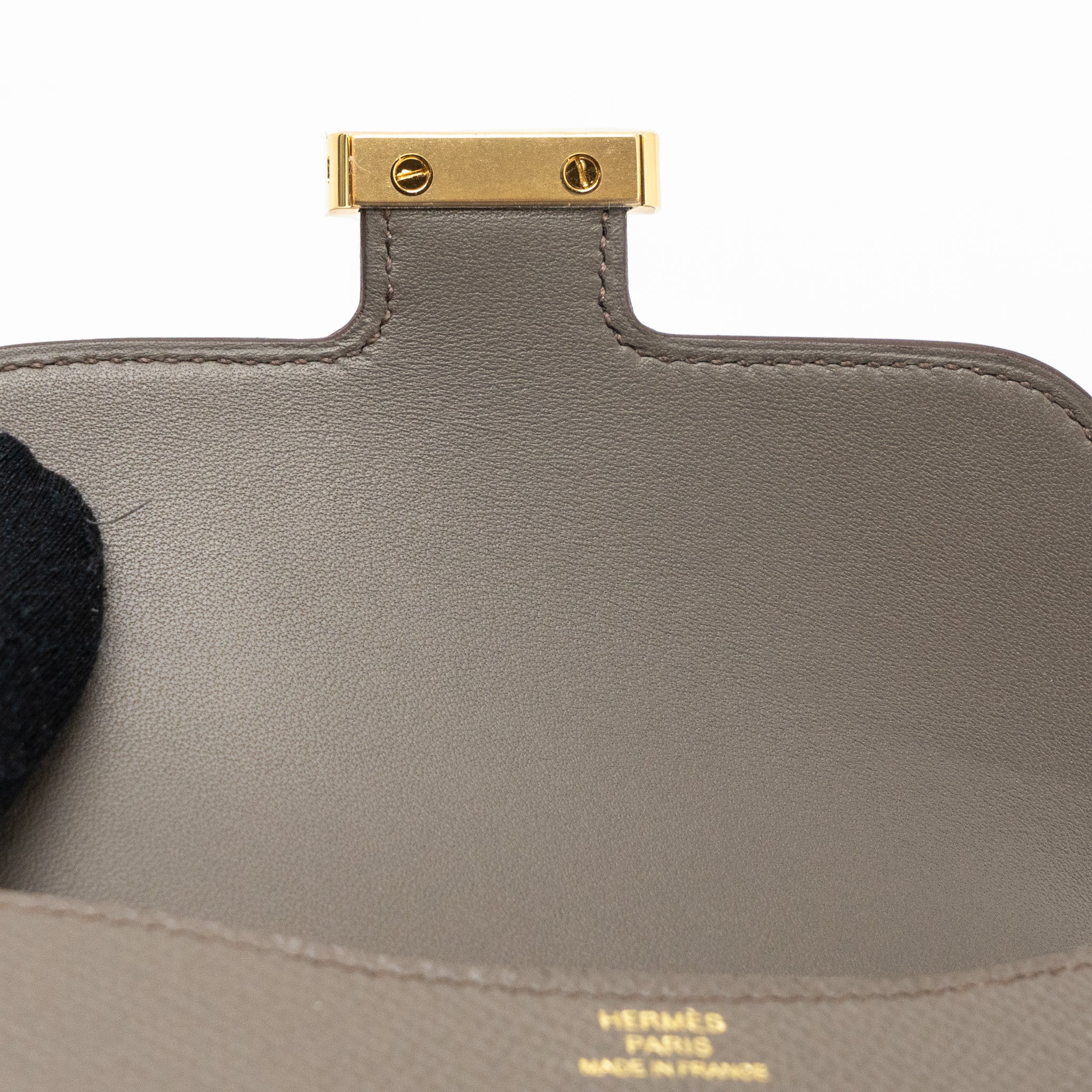 Hermes Constance Slim Epsom Gris Etain GHW Stamp Z - Image 12