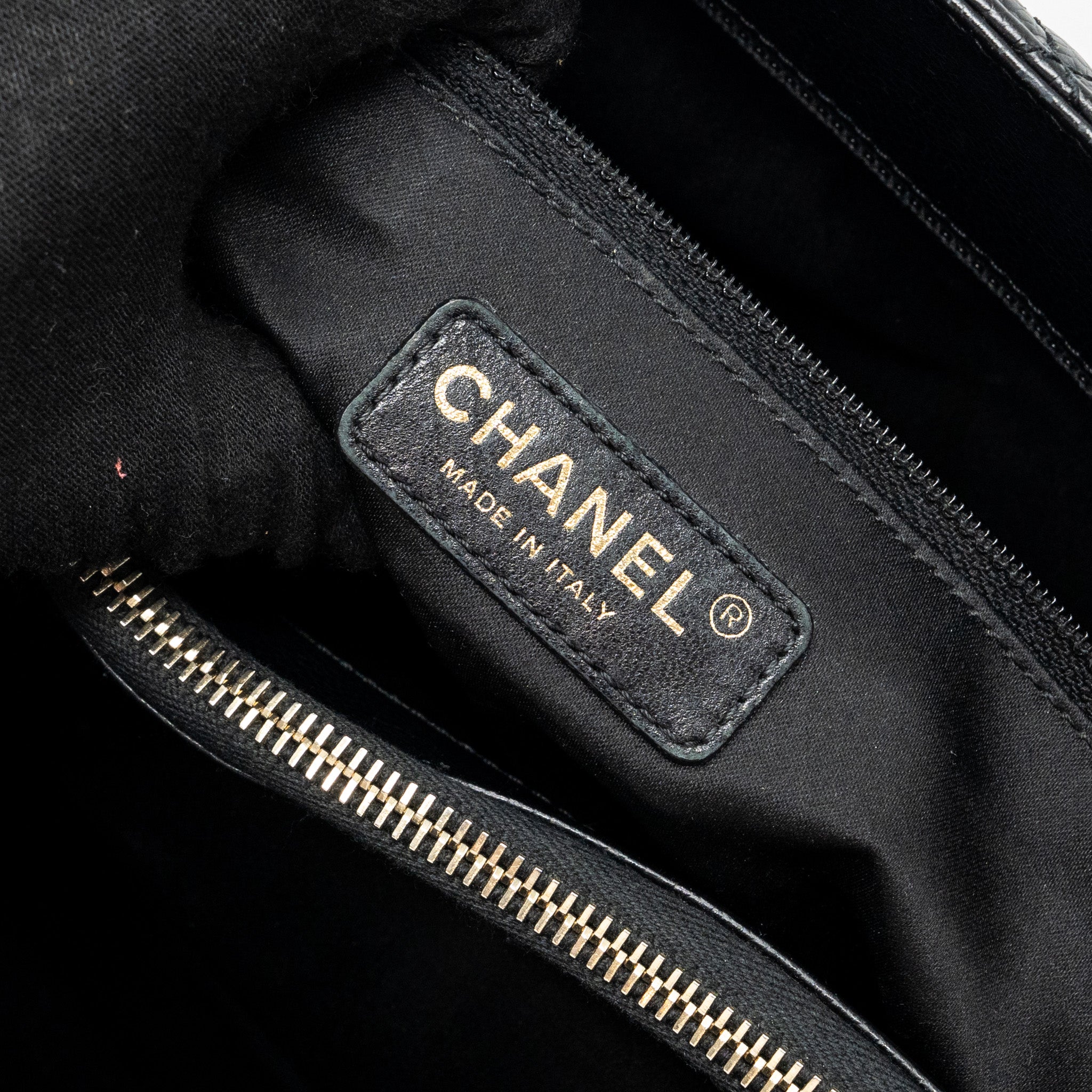 Chanel grand shopping tote bag caviar Black GHW - Image 11