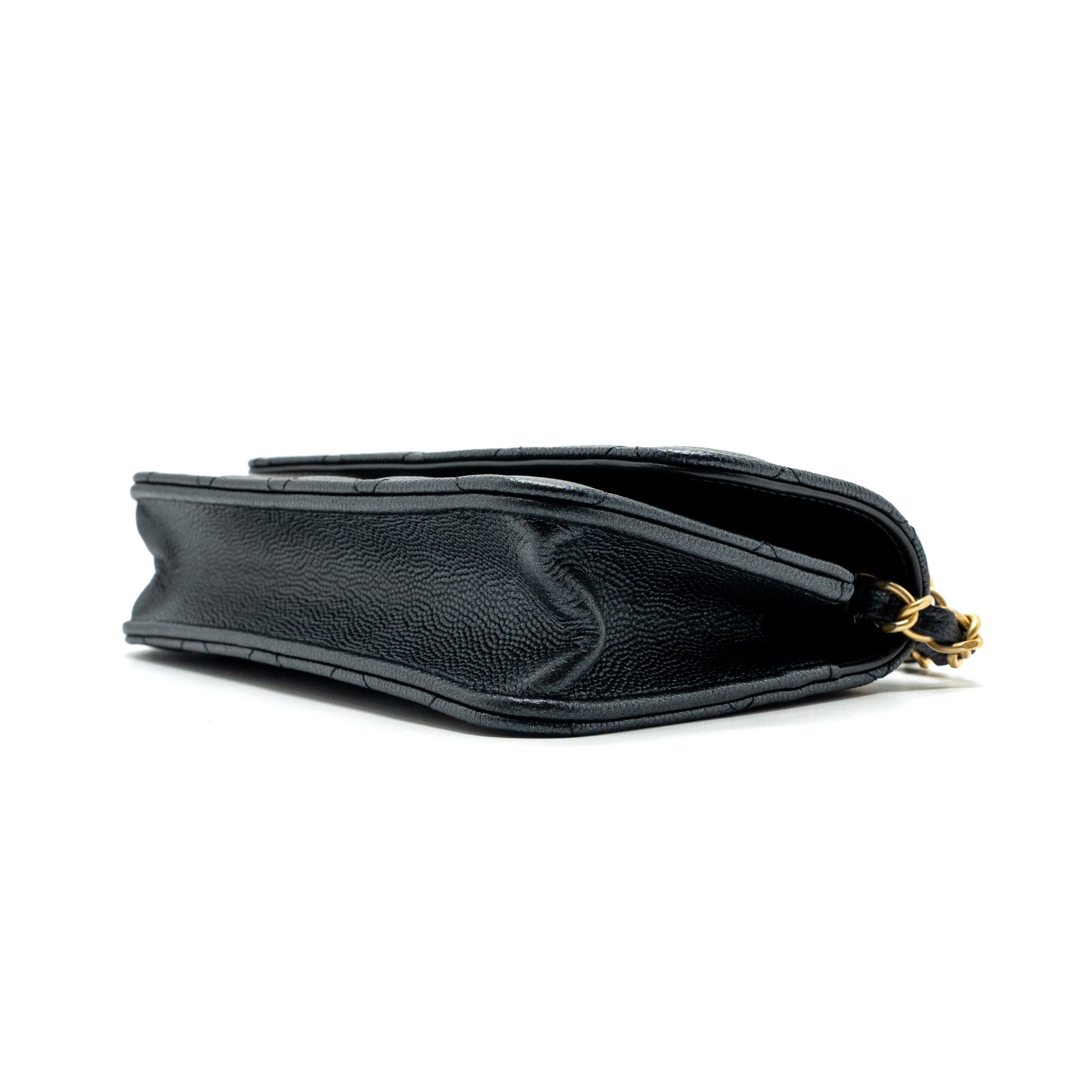 Chanel Mini Flap Bag With Adjustable Chains Caviar Black GHW(microchip) - Image 8