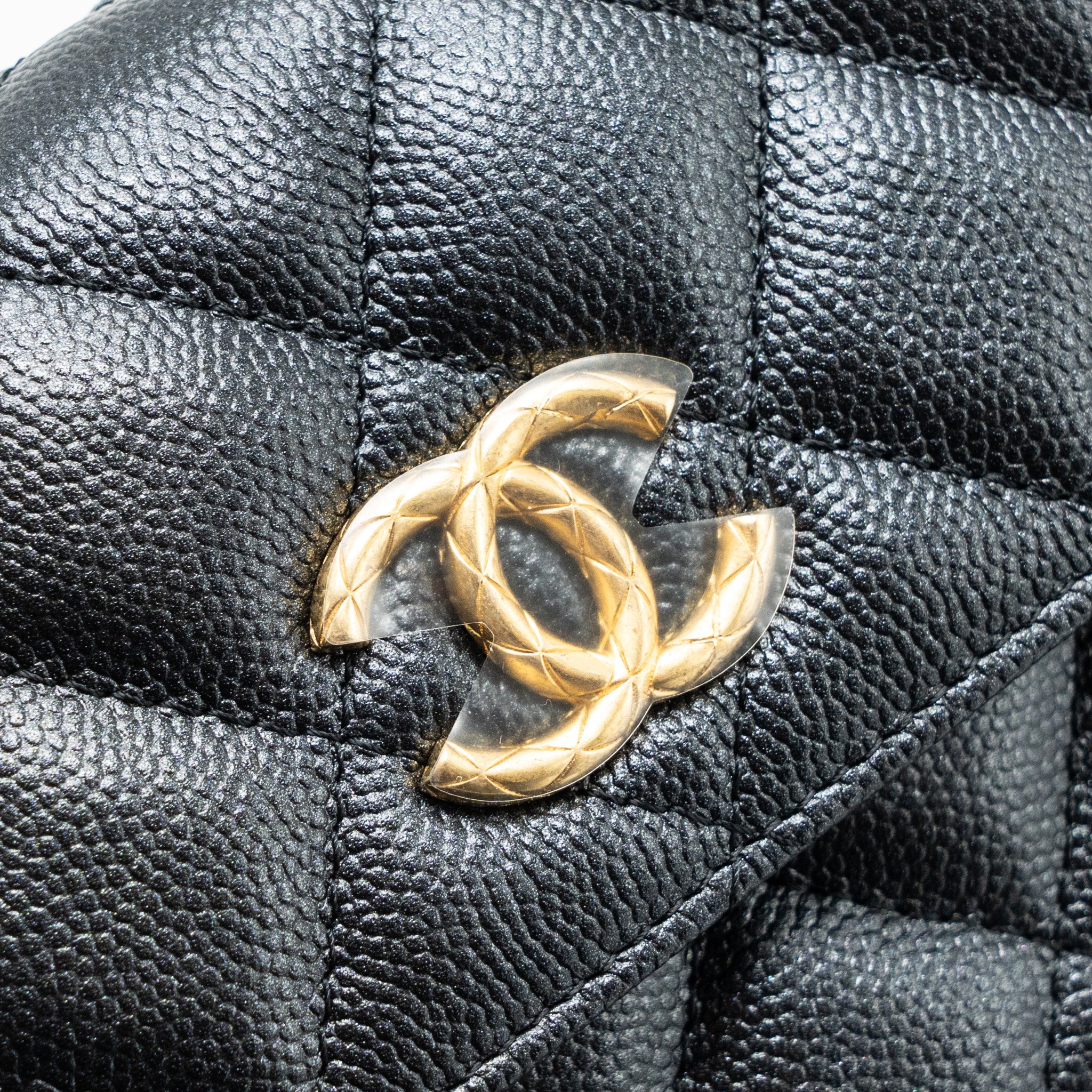 Chanel Mini Flap Bag With Adjustable Chains Caviar Black GHW(microchip) - Image 9
