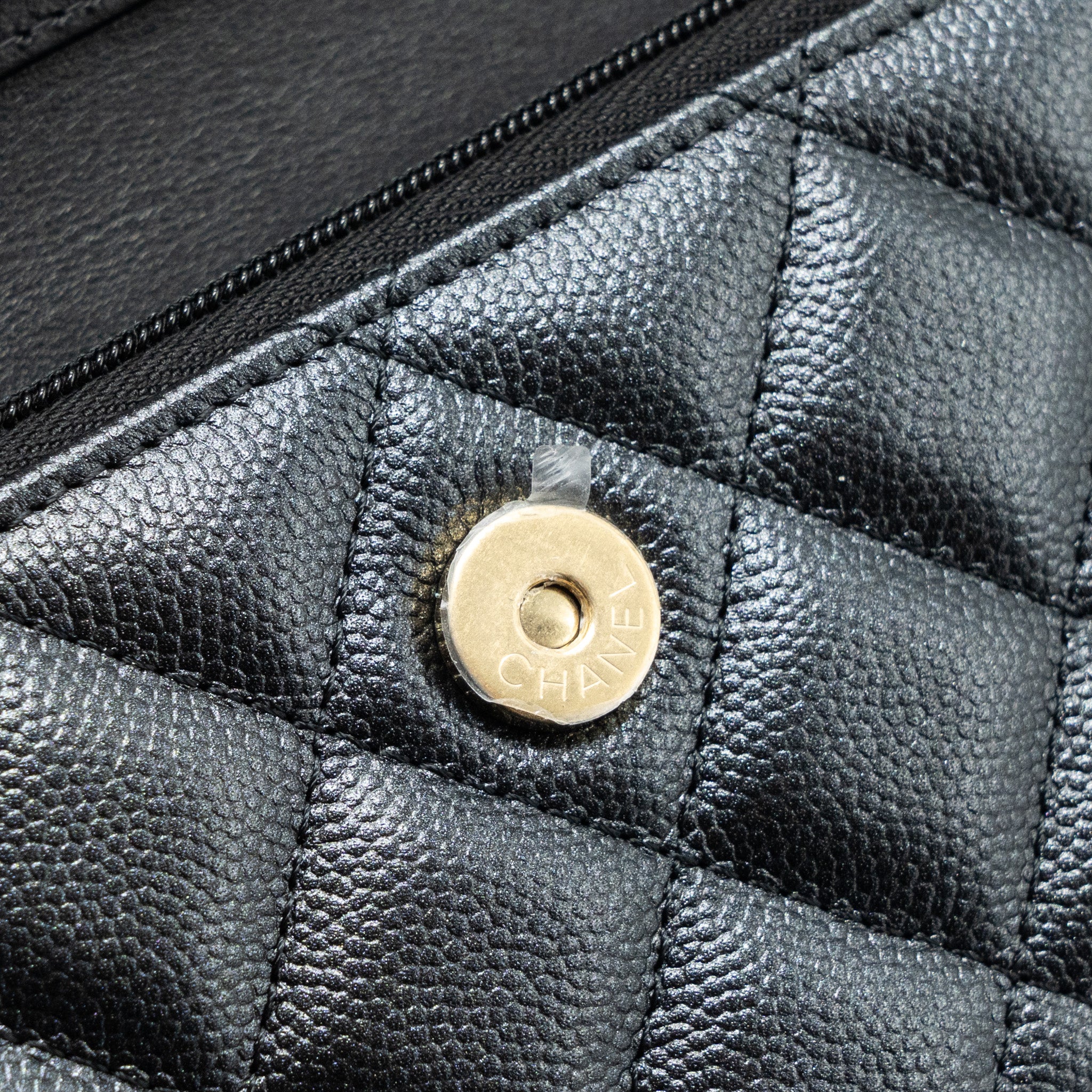 Chanel Mini Flap Bag With Adjustable Chains Caviar Black GHW(microchip) - Image 11