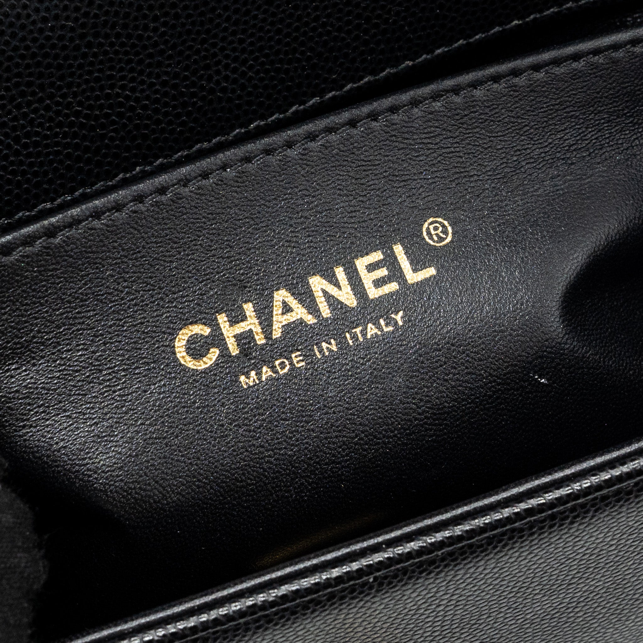 Chanel Small Boy Bag Caviar Black GHW (Microchip) - Image 15
