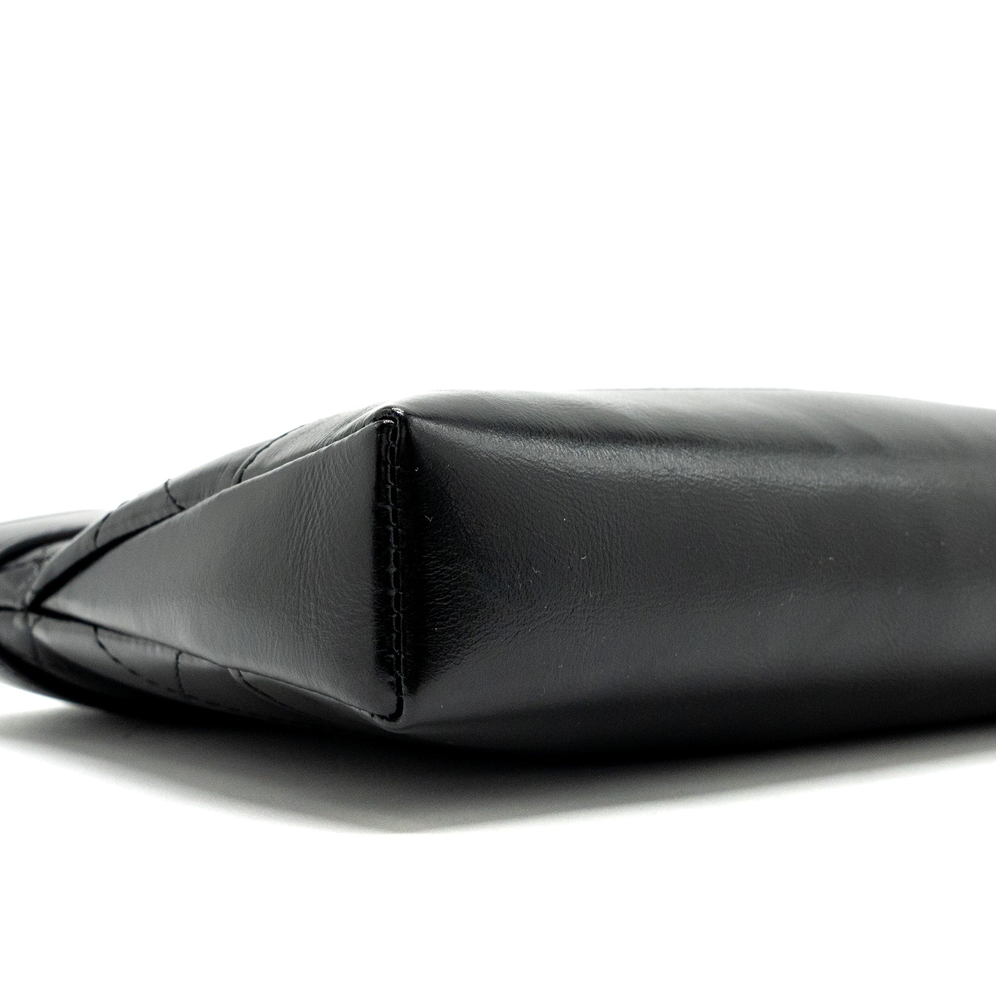 Chanel 24C mini 31 clutch with chain shiny calfskin black LGHW (microchip) - Image 6