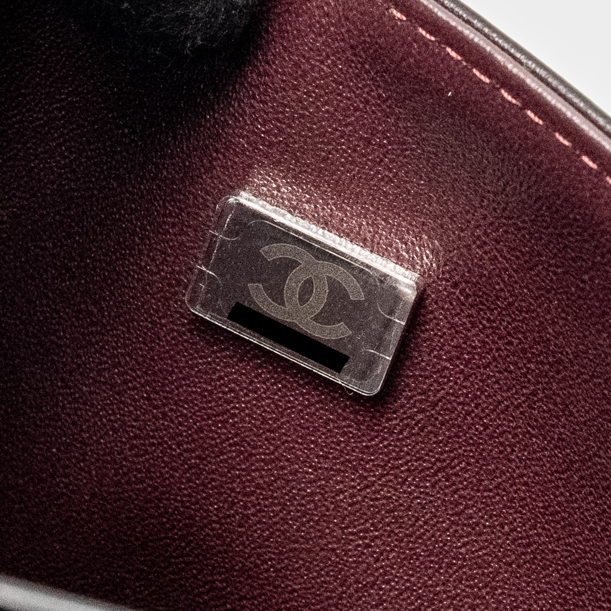 Chanel Medium Classic Double Flap Bag Lambskin Black SHW (microchip) - Image 19