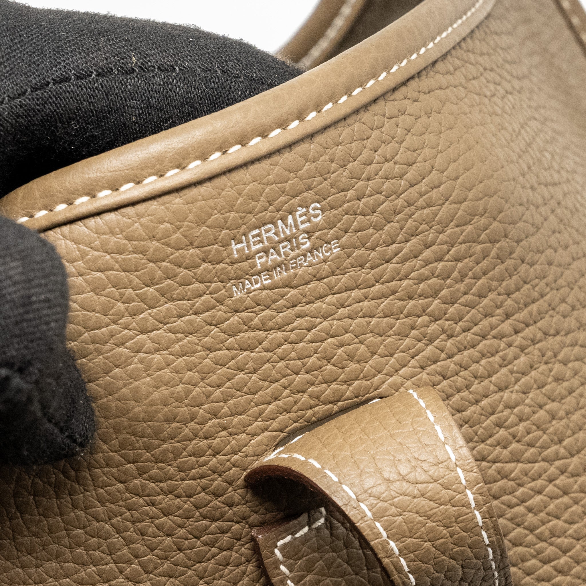 Hermes Evelyne 29 Clemence Etoupe SHW Stamp Z - Image 14